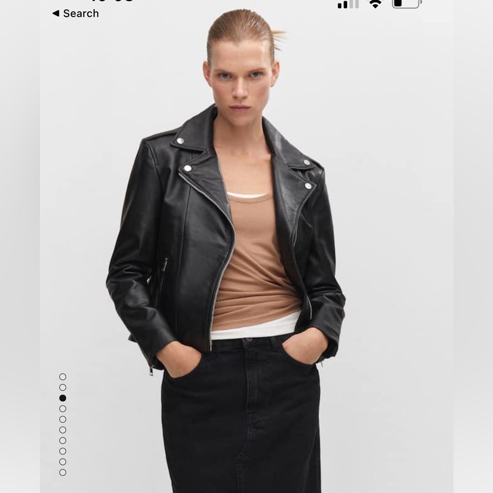 LEATHER JACKET - Picture 13 of 16